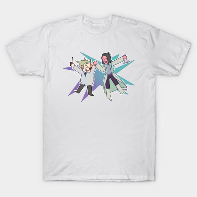 professor venomous x lord boxman T-Shirt by LaSark